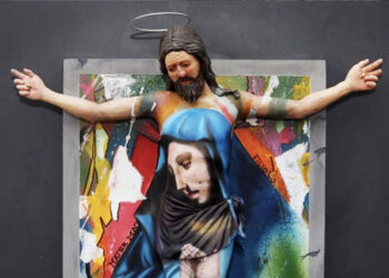 “Cruciatus”: El arte de la crucifixión reimaginado por Ibsen Peralta