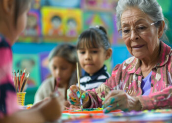 Los abuelos, maestros de vida en acción
