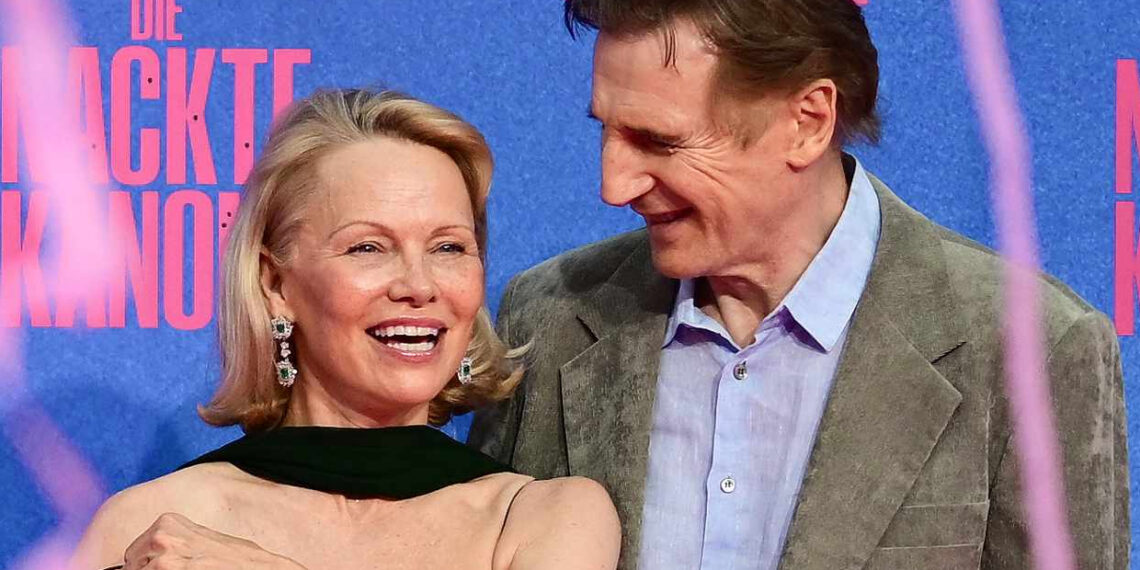 Liam Neeson y Pamela Anderson reescriben el guion del amor después de los 55